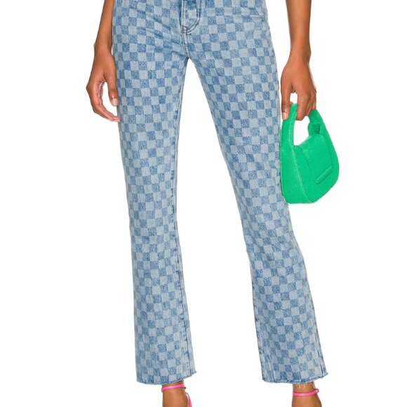 Lovers and Friends  REECE HIGH RISE SLIM STRAIGHT in Harmon, Size 26 - Picture 4 of 7